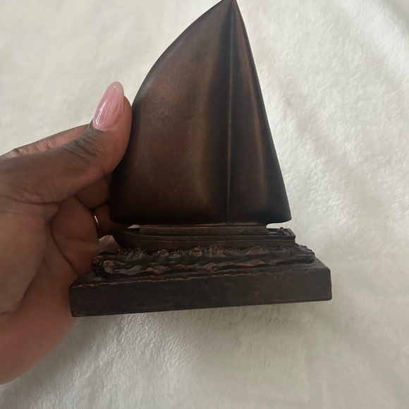 He Guides, Trust In the Lord, Sailboat Sculpture, Small - Picture 5 of 7